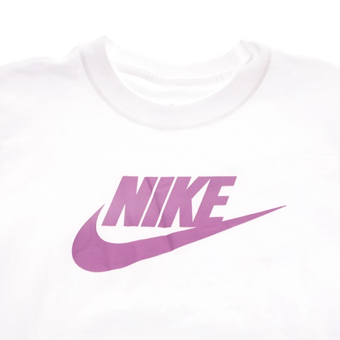 NIKE-Παιδική κοντομάνικη μπλούζα NIKE SW TEE DPTL BASIC FUTURA λευκή