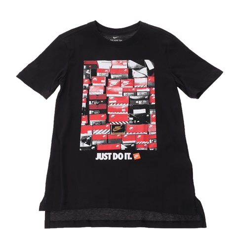 NIKE-Παιδικό t-shirt NIKE NSW TEE DPTL SHOEBOX μαύρο