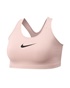 NIKE-Γυναικείο αθλητικό μπουστάκι NIKE SWOOSH PLUS SIZE BQ0973 ροζ