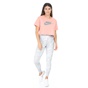 NIKE-Γυναικεία κοντομάνικη μπλούζα NIKE NSW  CRP ICN FTR ροζ