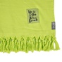 JUST POLO-Unisex πετσέτα θαλάσσης - παρεό JUST POLO κίτρινη-πράσινη