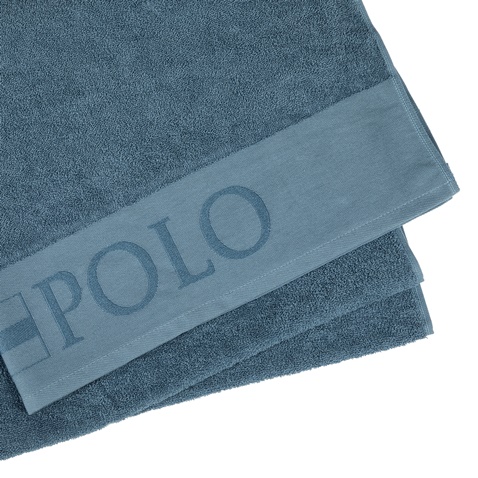JUST POLO-Unisex πετσέτα θαλάσσης JUST POLO μπλε