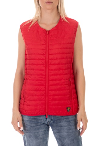 CIESSE PIUMINI-Γυναικείο αδιάβροχο jacket CIESSE PIUMINI SHARON διάφανο κόκκινο