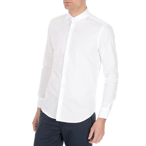 SSEINSE-Ανδρικό πουκάμισο SSEINSE λευκό
