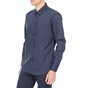 SSEINSE-Ανδρικό πουκάμισο SSEINSE μπλε