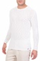 SSEINSE-Ανδρική μακρυμάνικη μπλούζα SSEINSE λευκή
