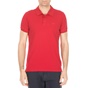 SSEINSE-Ανδρική κοντομάνικη polo μπλούζα SSEINSE κόκκινη