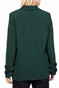 NUMPH-Γυναικείο σακάκι ESTEFANIA NUMPH σκούρο πράσινο