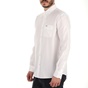 FRANKLIN & MARSHALL-Ανδρικό πουκάμισο FRANKLIN & MARSHALL λευκό
