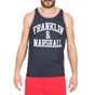 FRANKLIN & MARSHALL-Ανδρικό t-shirt FRANKLIN & MARSHALL μπλε 