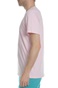 FRANKLIN & MARSHALL-Ανδρική κοντομάνικη μπλούζα FRANKLIN & MARSHALL ροζ