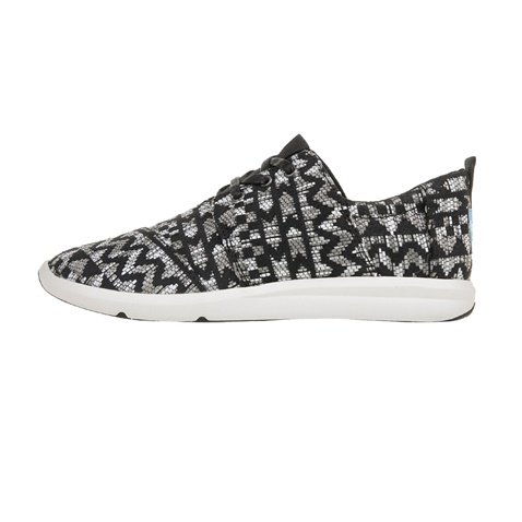 TOMS-Γυναικεία sneakers TOMS CLRFUL TRIBAL μαύρα-γκρι