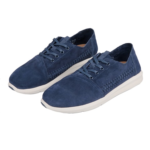 TOMS-Ανδρικά σουέντ sneakers TOMS μπλε