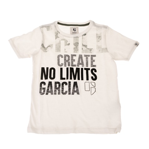 GARCIA JEANS-Παιδικό t-shirt για αγόρια GARCIA JEANS εκρού