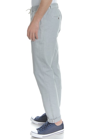 SCOTCH & SODA-Ανδρικό παντελόνι WARREN- Garment-dyed beach pan γκρι