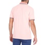 TED BAKER-Ανδρική polo μπλούζα TED BAKER HABTAT ροζ