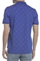 TED BAKER-Ανδρικό πόλο t-shirt TED BAKER PALM TREE μπλε
