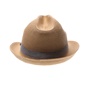 TED BAKER-Ανδρικό καπέλο TED BAKER LEMONY STRAW TRILBY μπεζ