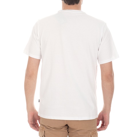 CONVERSE-Ανδρική κοντομάνικη μπλούζα Converse Star Chevron Camo λευκή