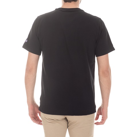 CONVERSE-Ανδρική κοντομάνικη μπλούζα Converse Palm Tree Photo μαύρη