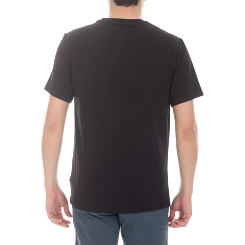 CONVERSE-Ανδρική κοντομάνικη μπλούζα Converse Chuck Patch Palm Tree μαύρη