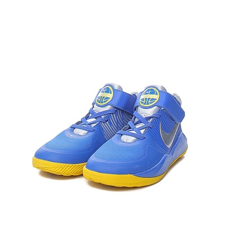 NIKE-Παιδικά παπούτσια NIKE TEAM HUSTLE D 9 (PS) μπλε ασημί