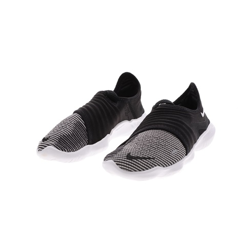 NIKE-Γυναικεία παπούτσια running NIKE FREE RN FLYKNIT 3 μαύρα λευκά