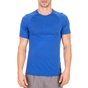NIKE-Ανδρικό t-shirt NIKE DRY COOL MILER TOP SS μπλε