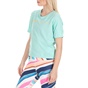 NIKE-Γυναικείο t-shirt NIKE MILER SURF μπλε