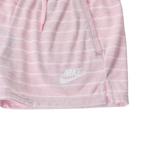 NIKE-Παιδικό αθλητικό σορτς Nike Sportswear ροζ λευκό