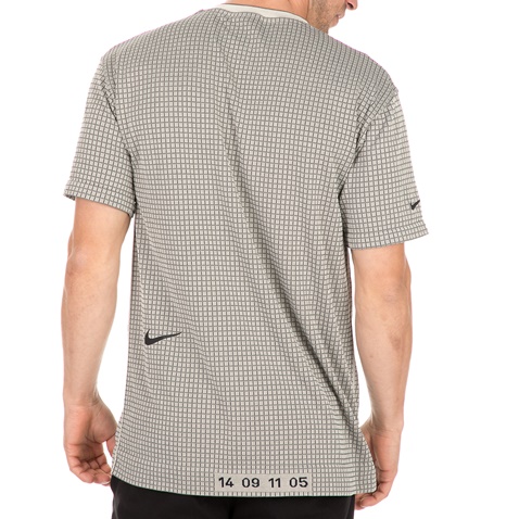 NIKE-Ανδρικό t-shirt Nike Sportswear Tech Pack γκρι μαύρο