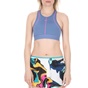 NIKE-Γυναικείο αθλητικό μπουστάκι Nike Swoosh Surf to Sport μπλε ροζ