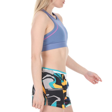 NIKE-Γυναικείο αθλητικό μπουστάκι Nike Swoosh Surf to Sport μπλε ροζ