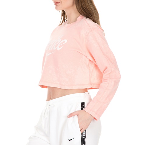 NIKE-Γυναικεία μπλούζα Nike Sportswear Women's Crew ροζ