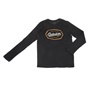 QUIKSILVER-Παιδική μακρυμάνικη μπλούζα για μεγάλα αγόρια QUIKSILVER μαύρη