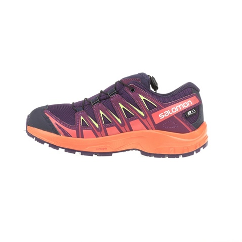 SALOMON-Παιδικά αθλητικά παπούτσια SALOMON KIDS SHOES XA PRO 3D CSWP μοβ - πορτοκαλί