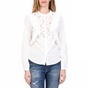 SILVIAN HEACH-Γυναικείο μακρυμάνικο πουκάμισο CABANES SILVIAN HEACH λευκό