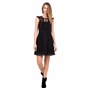 NAF NAF-Γυναικείο μίνι φόρεμα με δαντέλα EBERRY NAF NAF μαύρο