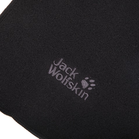 JACK WOLFSKIN-Unisex fleece κασκόλ JACK WOLFSKIN VERTIGO μαύρο