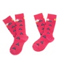 SALOMON-Σετ παιδικές κάλτσες SALOMON SKI TEAM JR 2-PACK ροζ