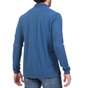HAMPTONS-Ανδρική μακρυμάνικη πόλο μπλούζα HAMPTONS μπλε