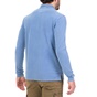 HAMPTONS-Ανδρική μακρυμάνικη πόλο μπλούζα HAMPTONS γαλάζια