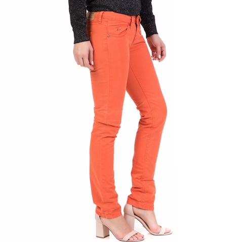 STAFF-Γυναικείο παντελόνι SNIZZY STAFF πορτοκαλί