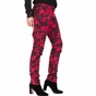 STAFF-Γυναικείο παντελόνι με print  SIENNA STAFF κόκκινο