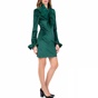 SILVIAN HEACH-Γυναικείο μίνι φόρεμα με βολάν MONTERREY SILVIAN HEACH πράσινο