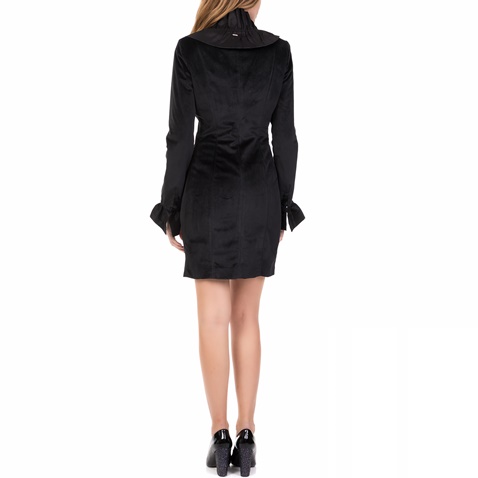 SILVIAN HEACH-Γυναικείο μίνι φόρεμα με βολάν MONTERREY SILVIAN HEACH μαύρο