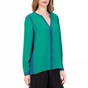 SILVIAN HEACH-Γυναικεία μακρυμάνικη μπλούζα ABANCAY SILVIAN HEACH πράσινη-μπλε