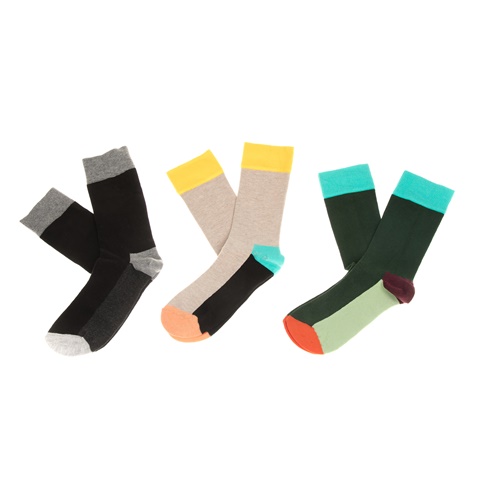 HAPPY SOCKS-Σετ unisex κάλτσες HAPPY SOCKS πολύχρωμες