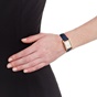 FOLLI FOLLIE-Γυναικείο ρολόι με δερμάτινο λουράκι FOLLI FOLLIE STYLE TALES μπλε