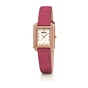 FOLLI FOLLIE-Γυναικείο ρολόι με δερμάτινο λουράκι FOLLI FOLLIE STYLE TALES ροζ